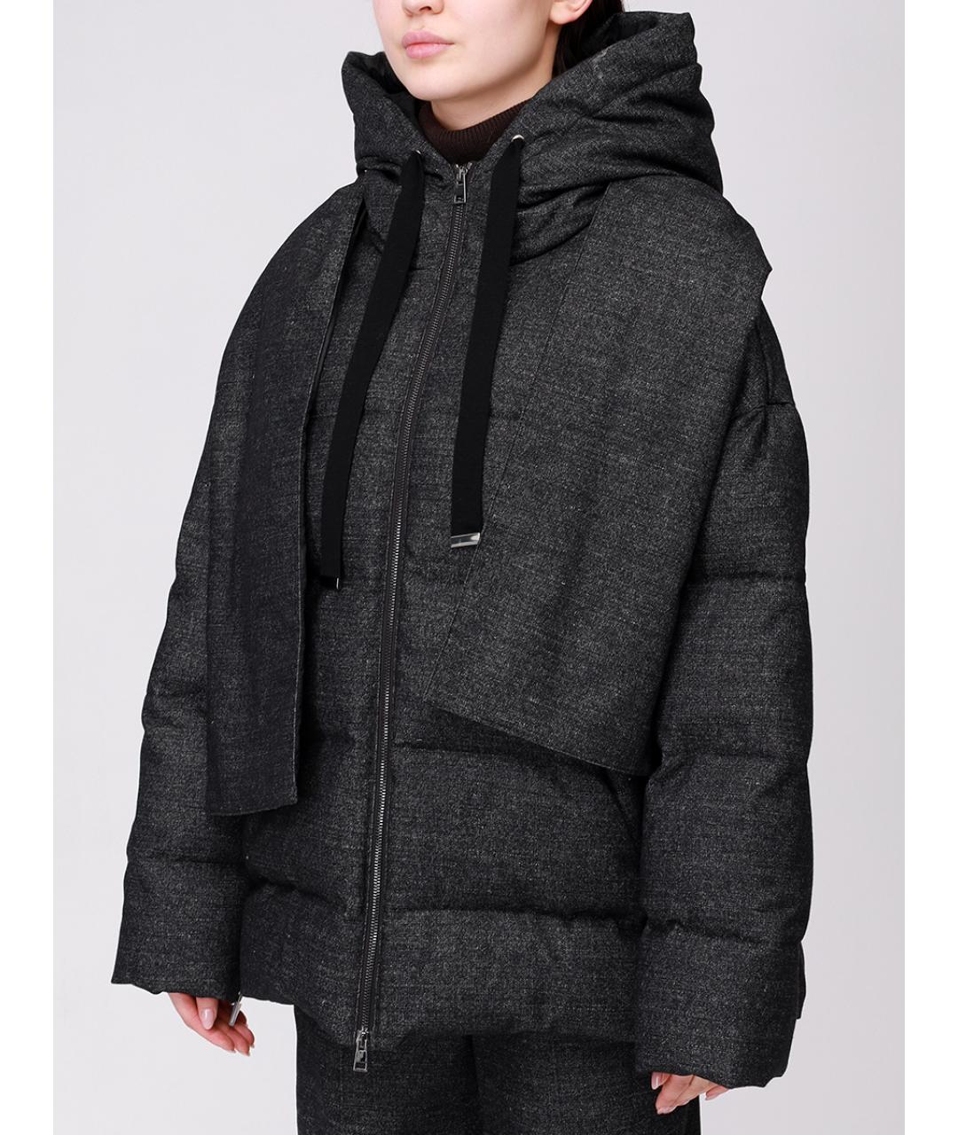 LORENA ANTONIAZZI Серая куртка, фото 4