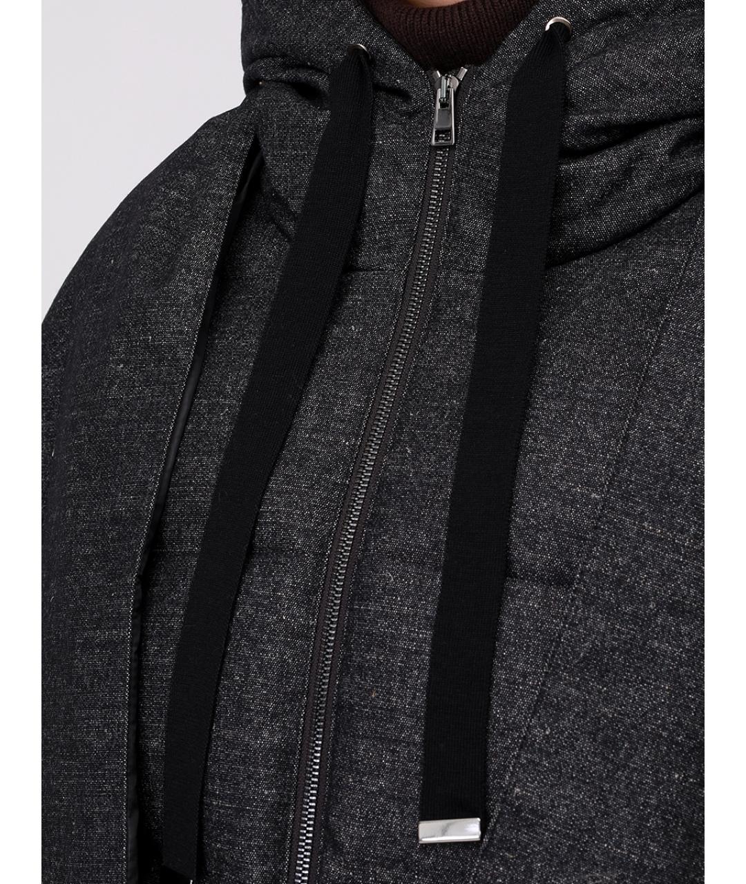 LORENA ANTONIAZZI Серая куртка, фото 6