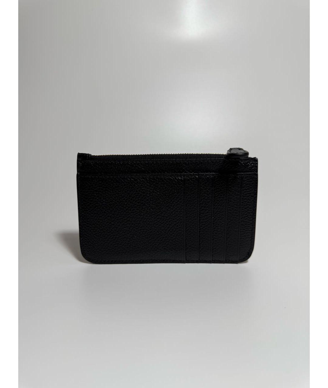 BALENCIAGA Черный кожаный кардхолдер, фото 2