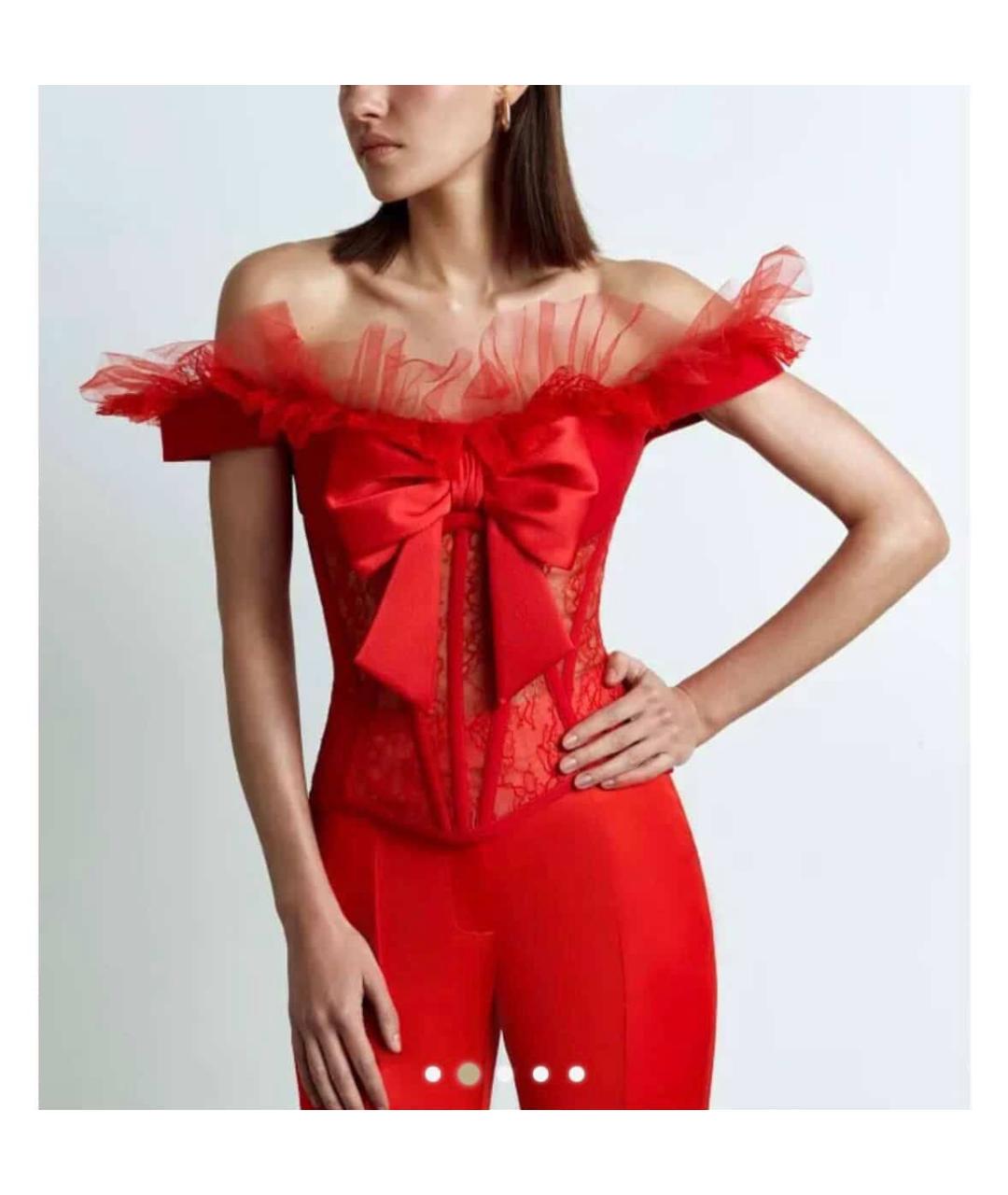 ROZIECORSETS Бордовый корсет, фото 2