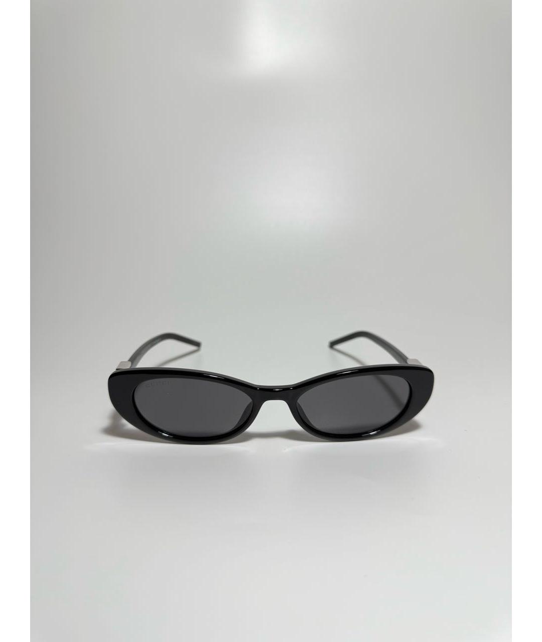 GUCCI Черные пластиковые солнцезащитные очки, фото 5