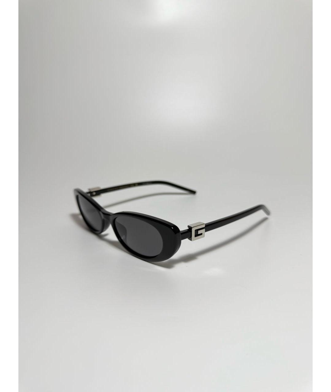 GUCCI Черные пластиковые солнцезащитные очки, фото 2