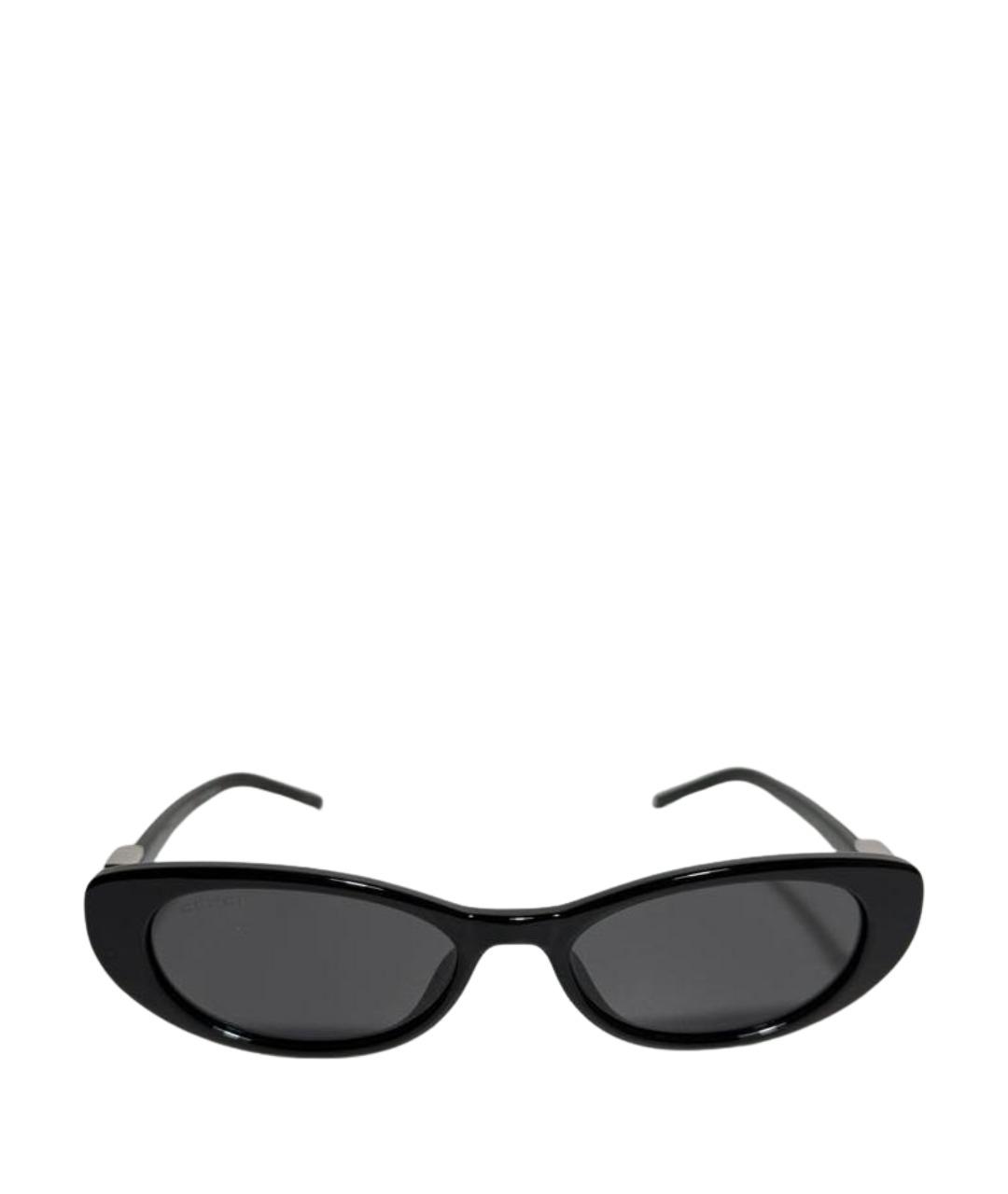 GUCCI Черные пластиковые солнцезащитные очки, фото 1