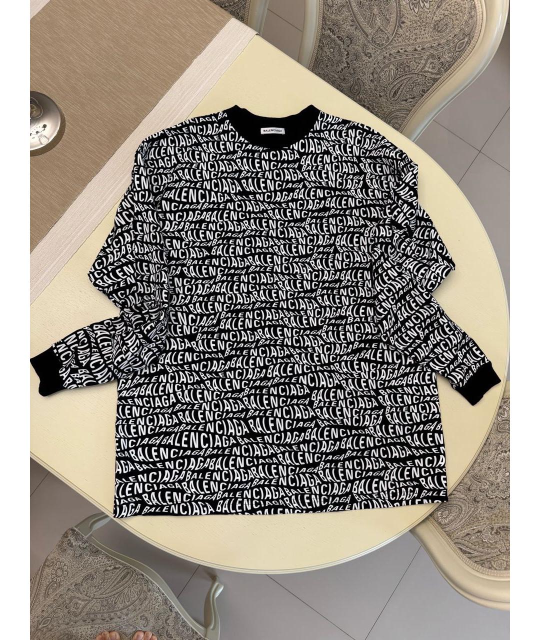 BALENCIAGA Мульти хлопковое повседневное платье, фото 2