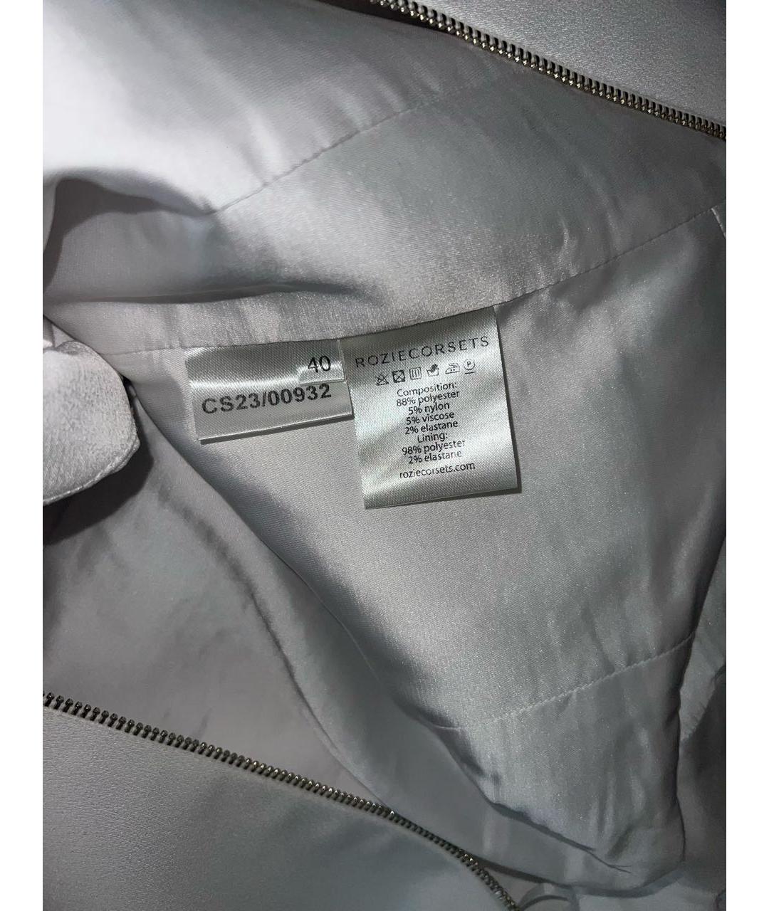 ROZIECORSETS Белый атласный корсет, фото 3