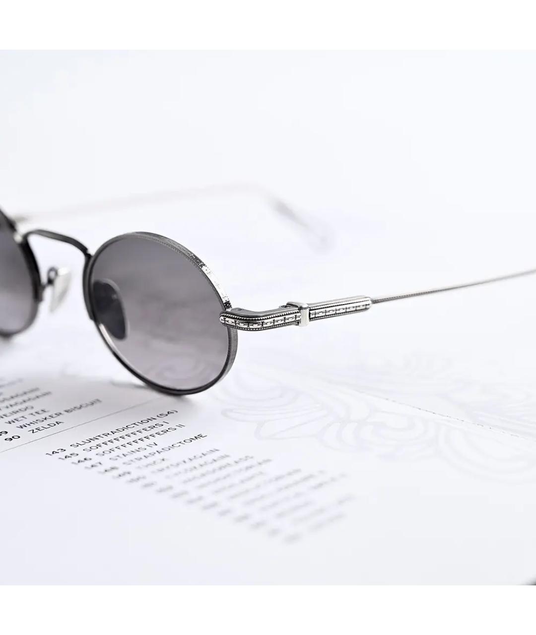 CHROME HEARTS Серебряные солнцезащитные очки, фото 3