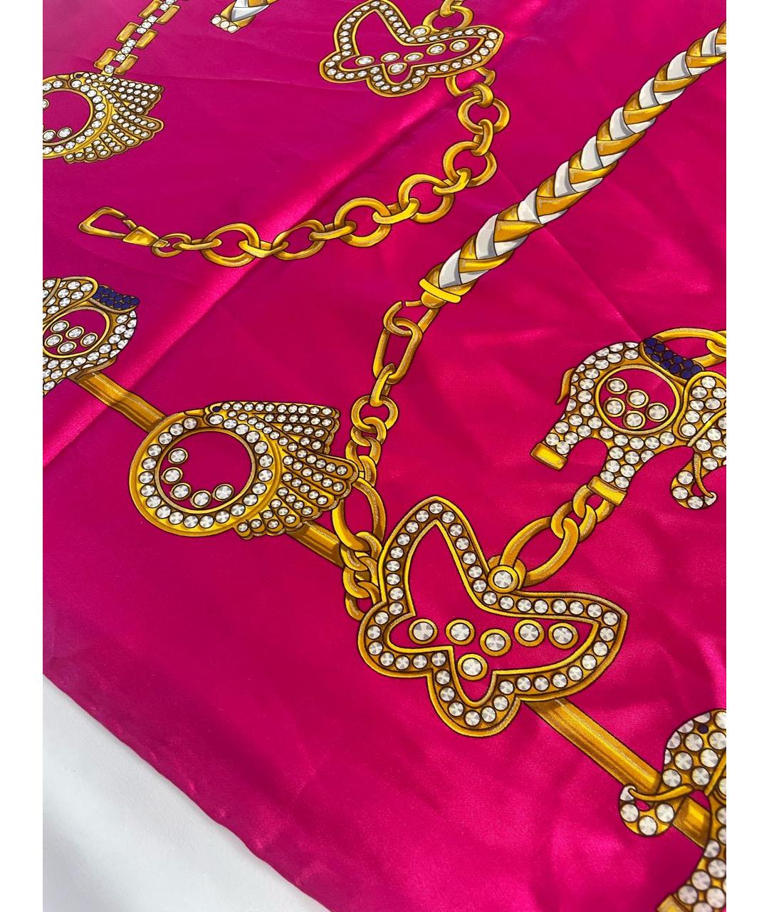 CHOPARD Фуксия шелковый платок, фото 8