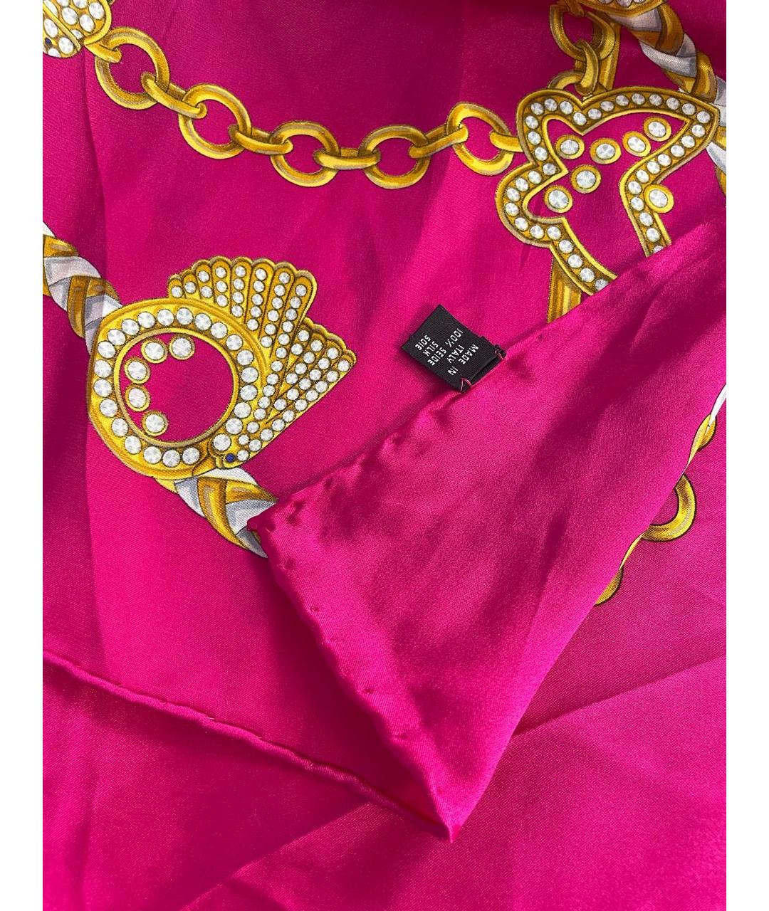 CHOPARD Фуксия шелковый платок, фото 6