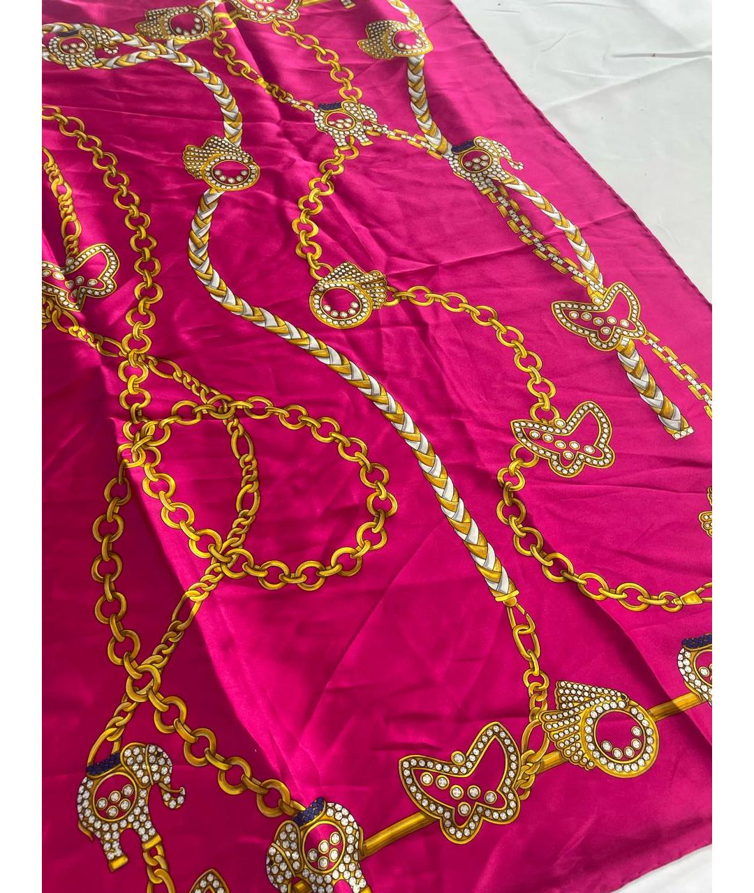 CHOPARD Фуксия шелковый платок, фото 3