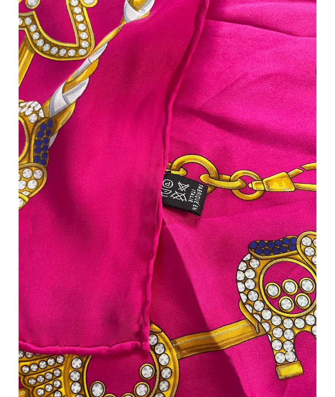 CHOPARD Фуксия шелковый платок, фото 5