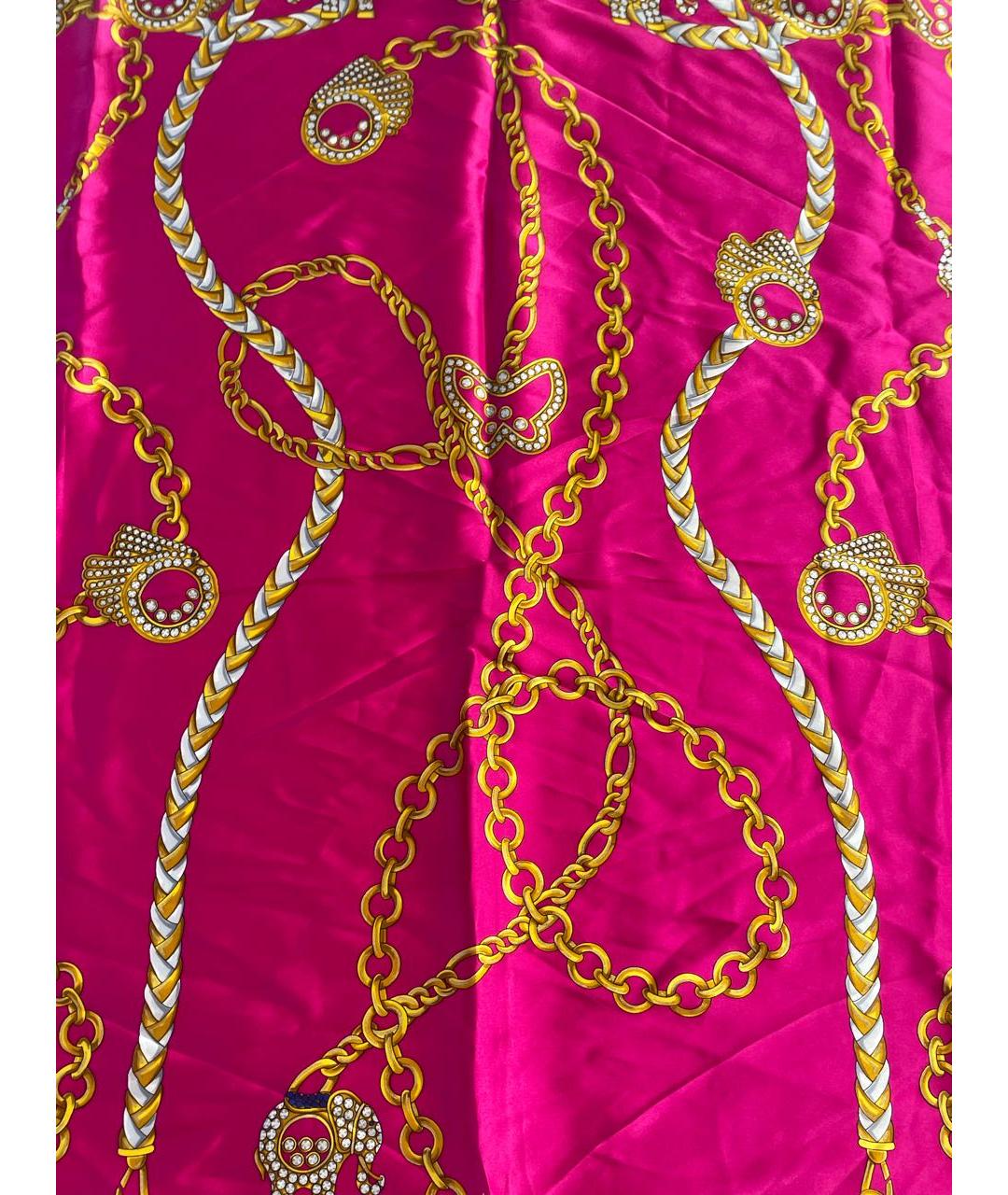 CHOPARD Фуксия шелковый платок, фото 7