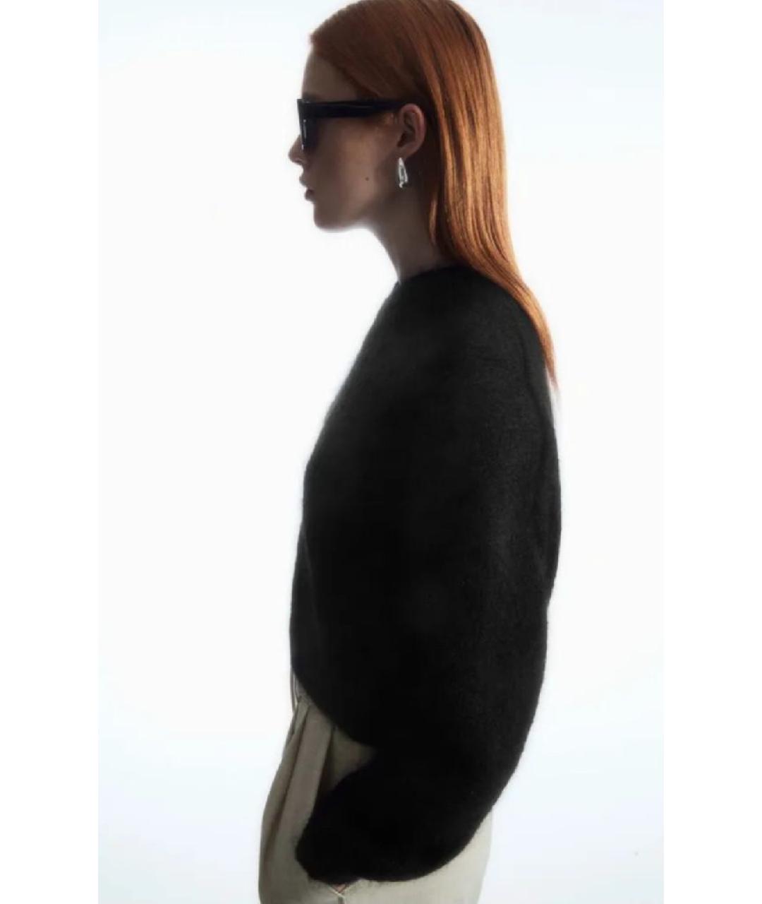 COS Черный шерстяной джемпер / свитер, фото 4