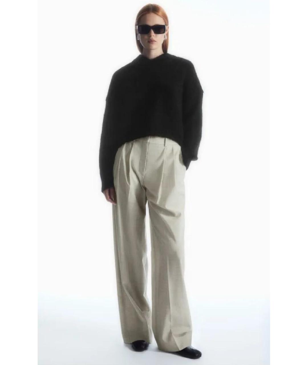 COS Черный шерстяной джемпер / свитер, фото 3