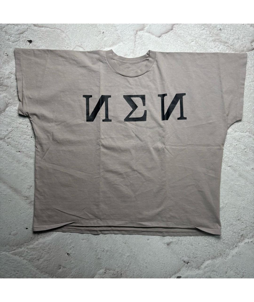 YEEZY Серая хлопковая футболка, фото 6