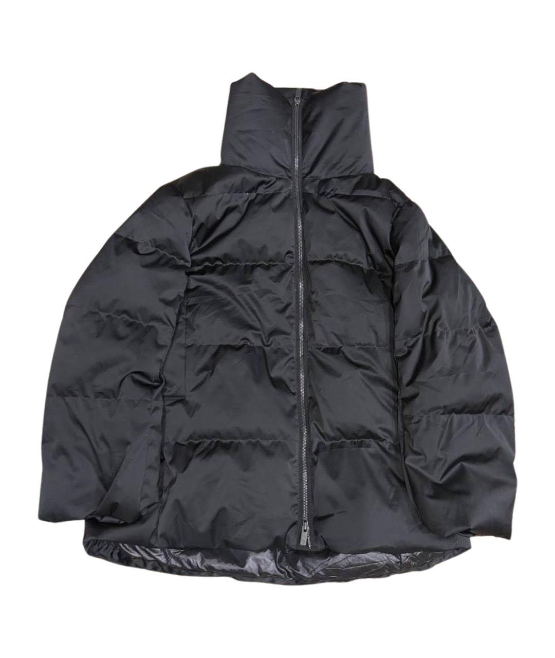 JIL SANDER Черный полиамидовый пуховик, фото 1
