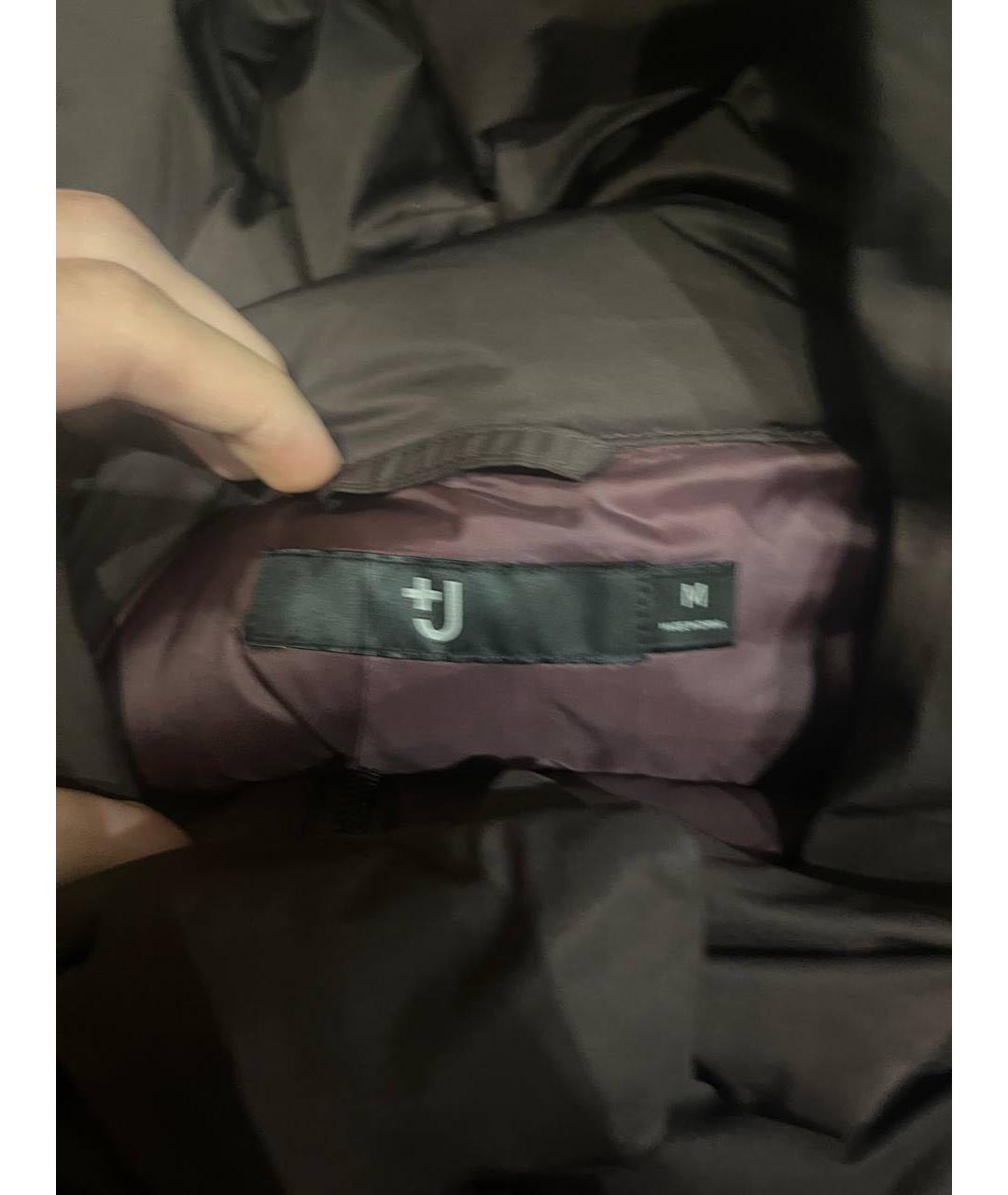 JIL SANDER Бордовый пуховик, фото 2