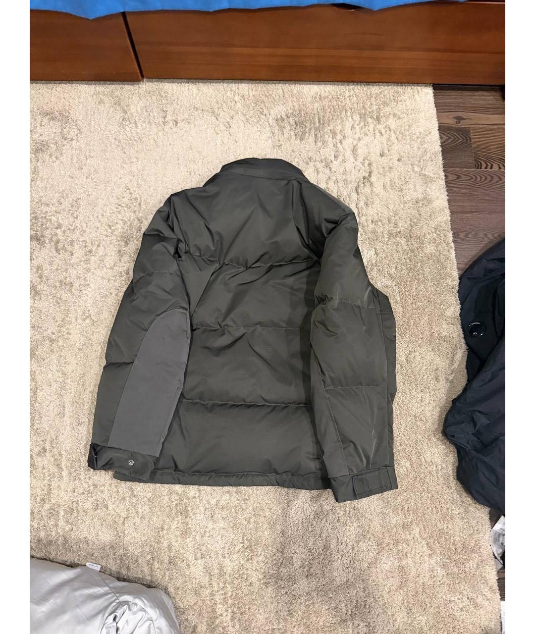 JIL SANDER Антрацитовый пуховик, фото 2