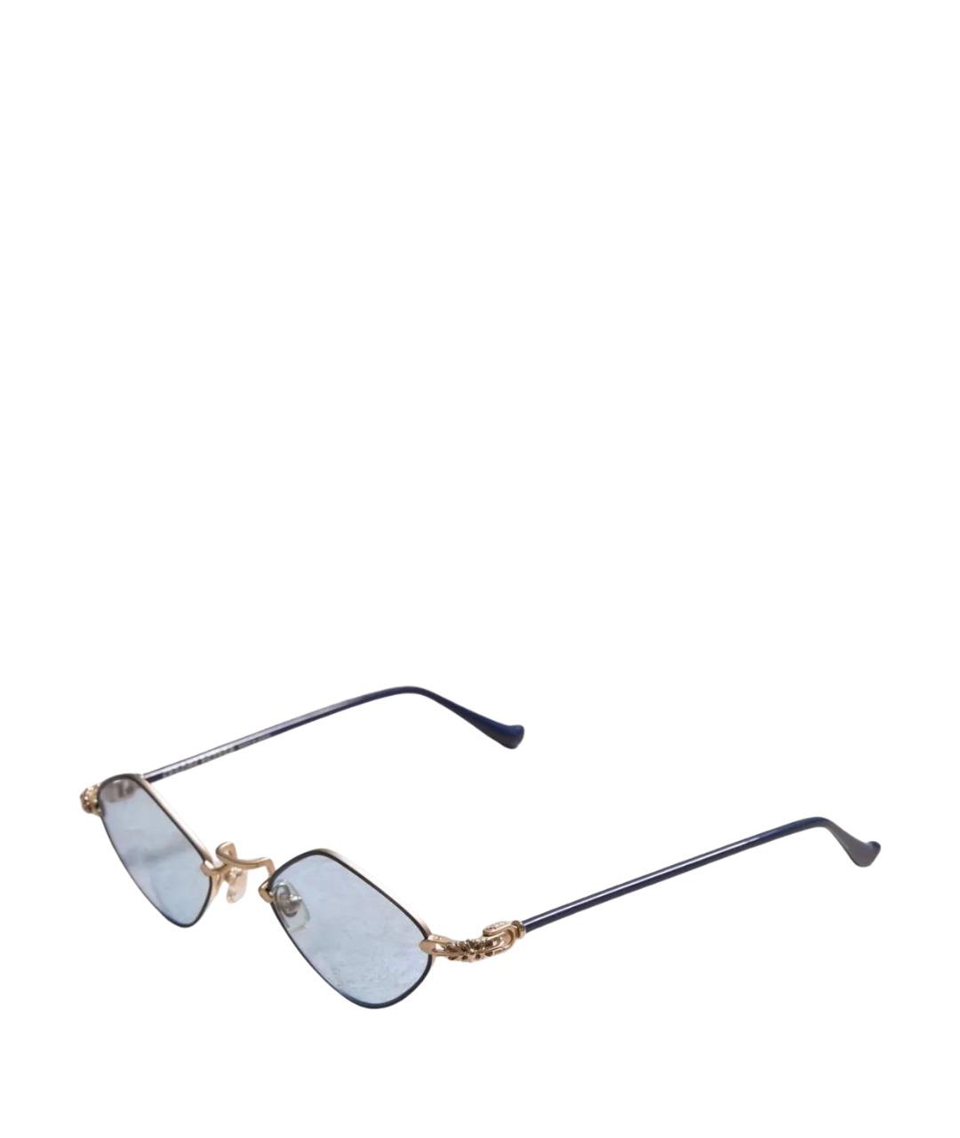 CHROME HEARTS Голубые солнцезащитные очки, фото 1