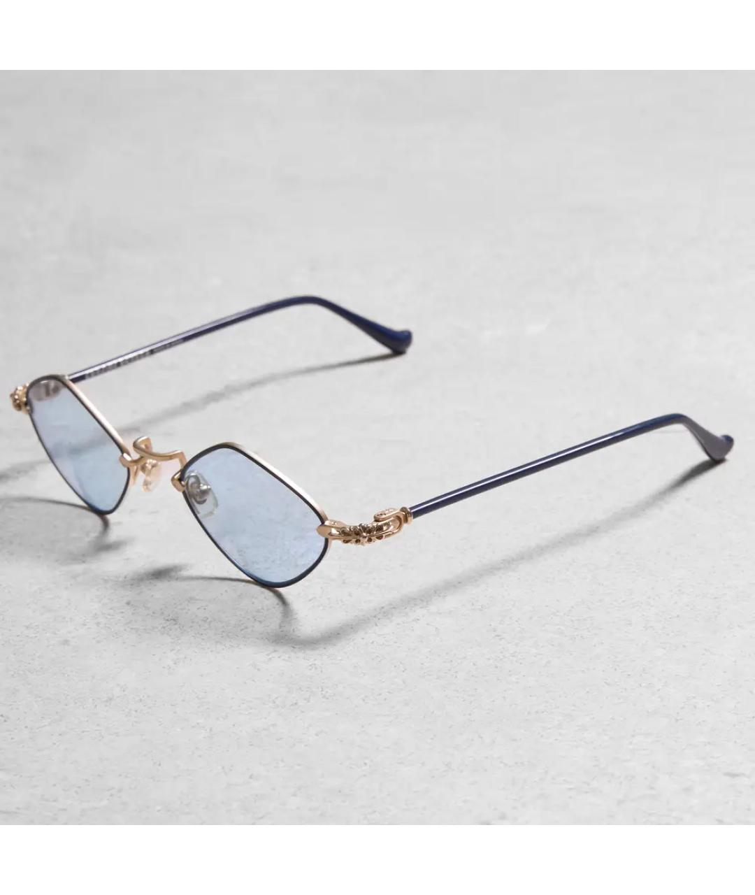 CHROME HEARTS Голубые солнцезащитные очки, фото 5