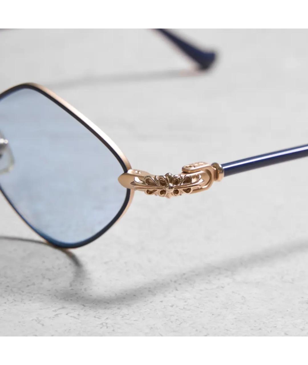 CHROME HEARTS Голубые солнцезащитные очки, фото 2