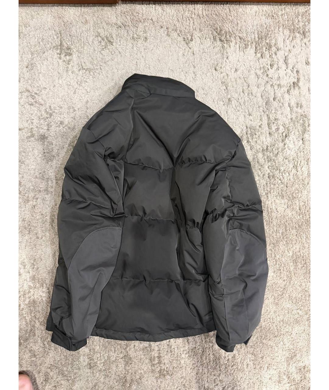 JIL SANDER Антрацитовый пуховик, фото 2