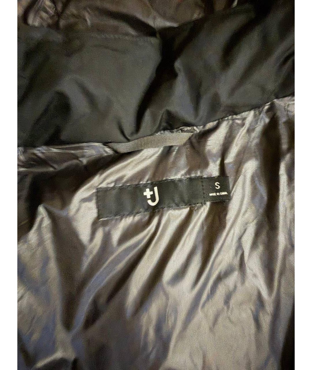 JIL SANDER Антрацитовый пуховик, фото 3