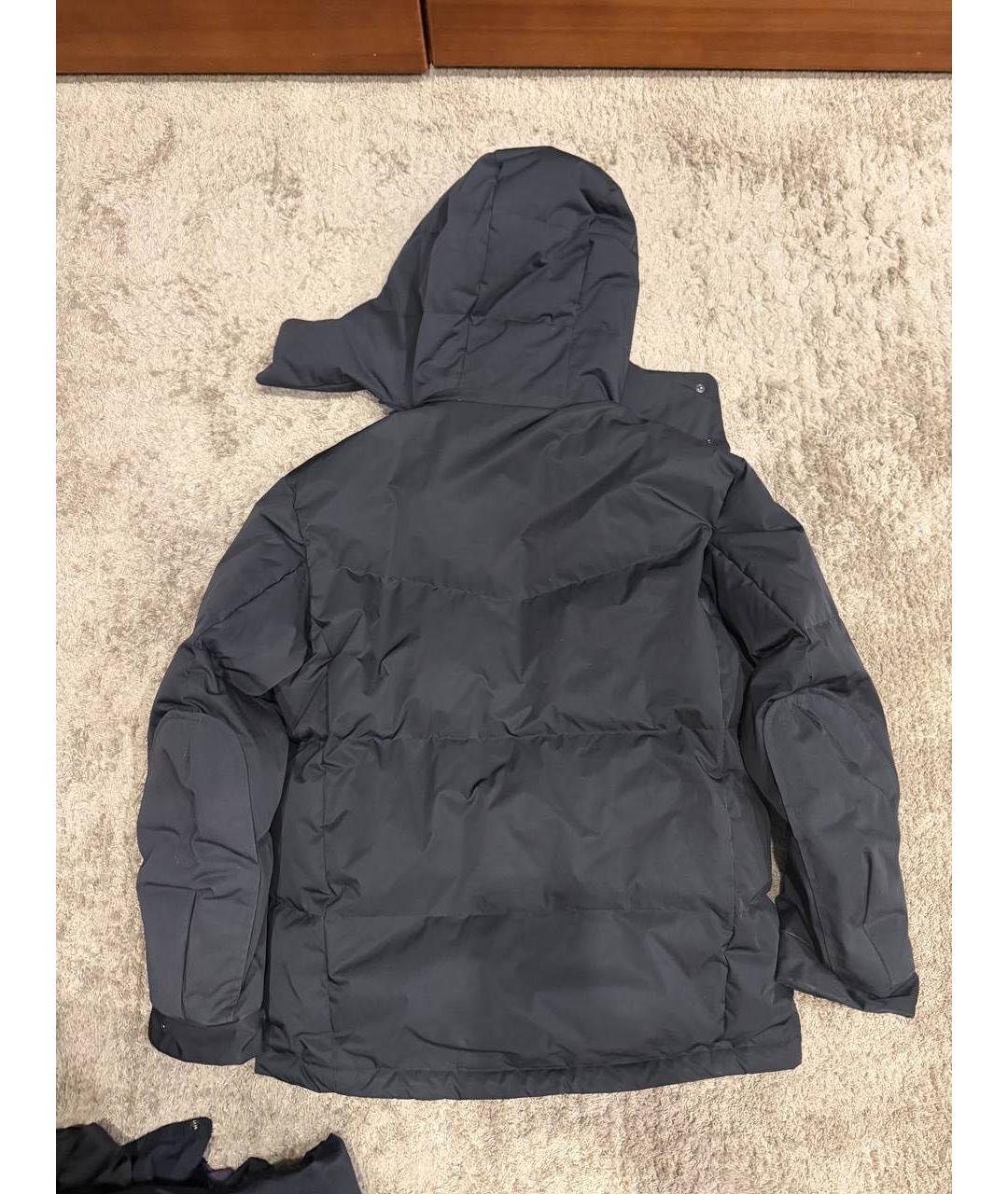 JIL SANDER Антрацитовый пуховик, фото 2
