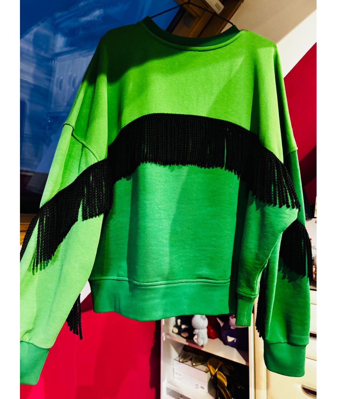 PINKO Зеленый хлопковый спортивные костюмы, фото 4