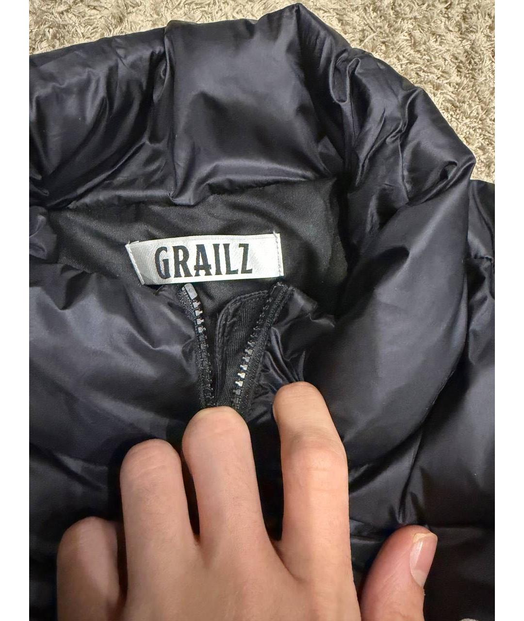 GRAILZ PROJECT G/R Черный полиамидовый пуховик, фото 4