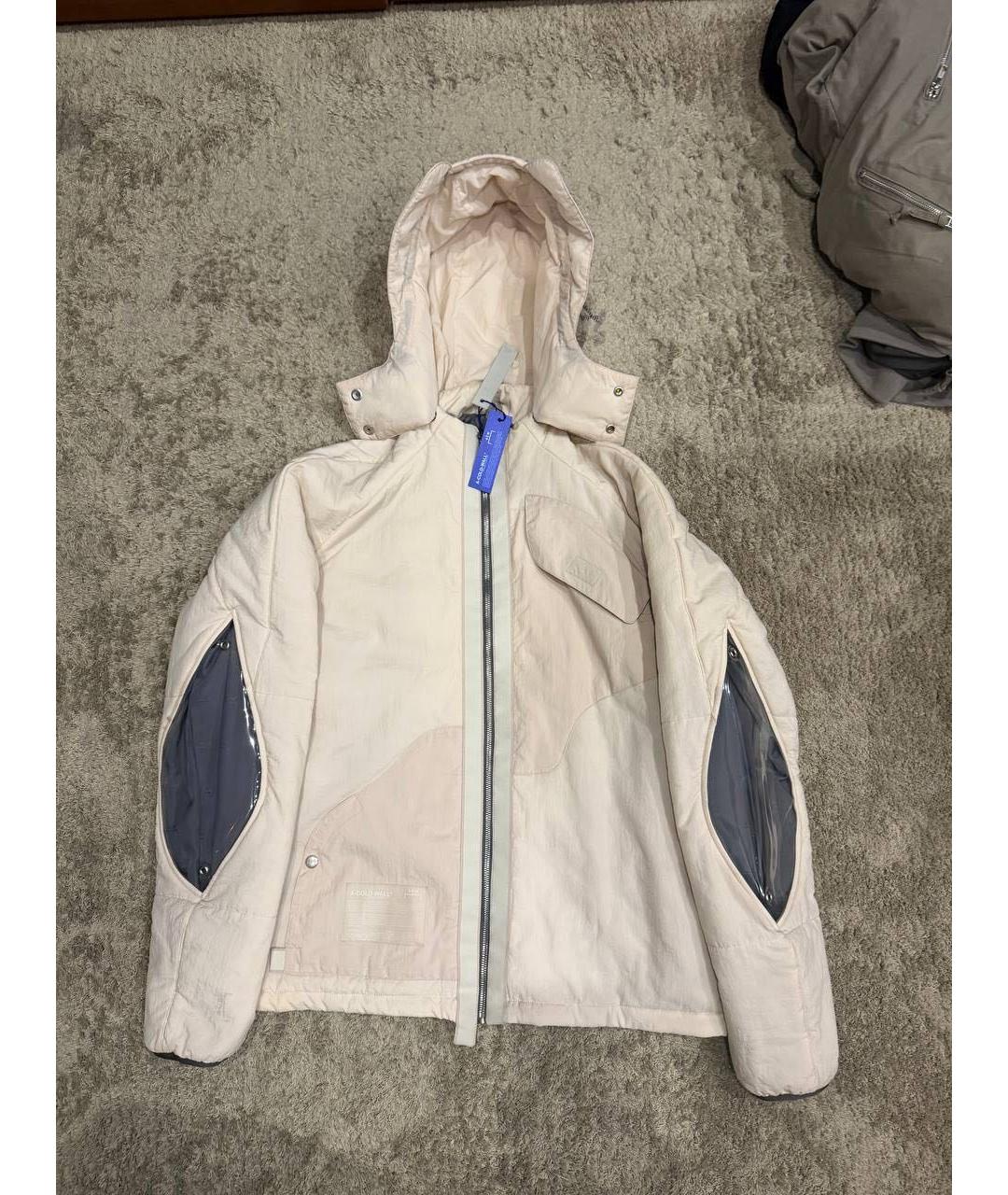 A-COLD-WALL* Белый полиамидовый пуховик, фото 6