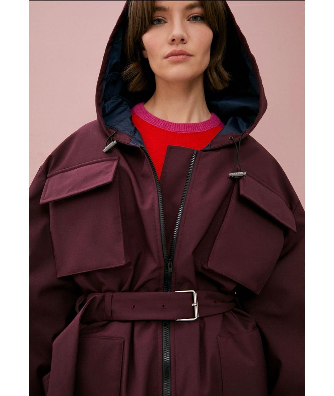 MARNI Фиолетовая полиэстеровая куртка, фото 4