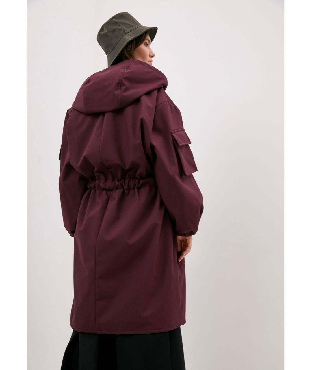 MARNI Фиолетовая полиэстеровая куртка, фото 6