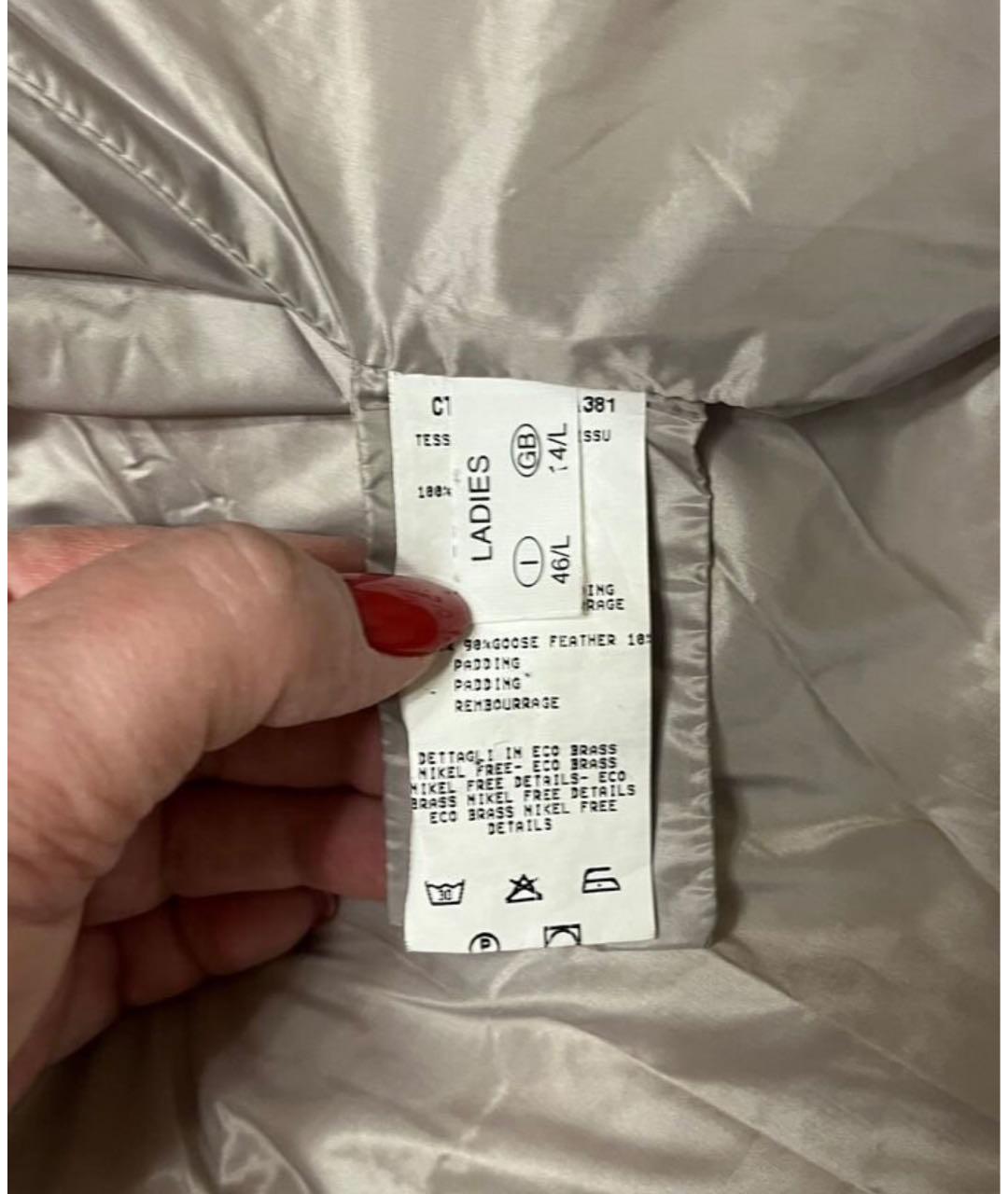 FABIANA FILIPPI Фиолетовый пуховик, фото 4