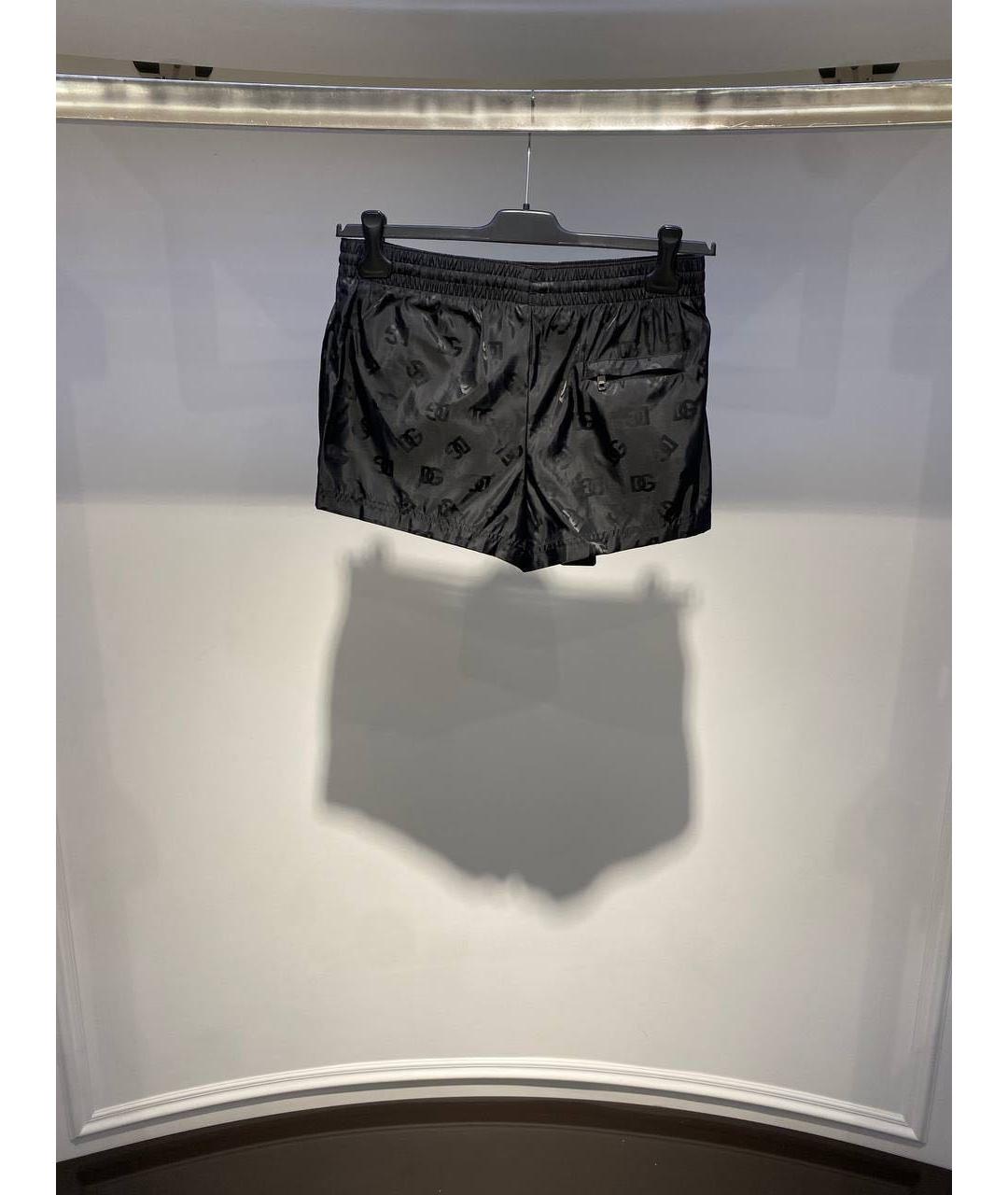 DOLCE&GABBANA Черные полиамидовые шорты, фото 3