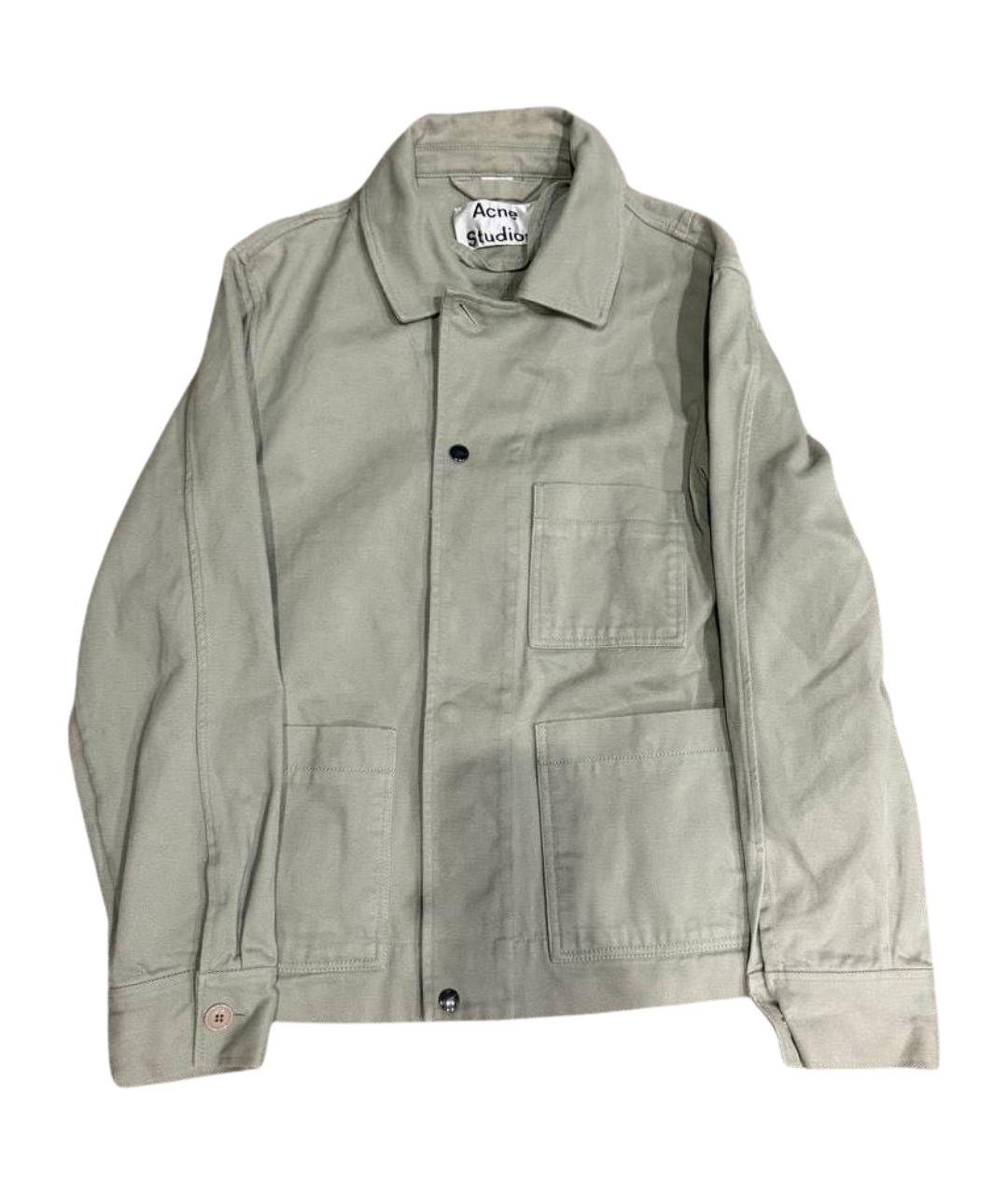 ACNE STUDIOS Бежевая хлопковая куртка, фото 1