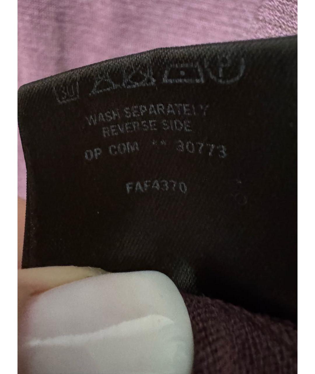 LORO PIANA Бордовый кашемировый джемпер / свитер, фото 7