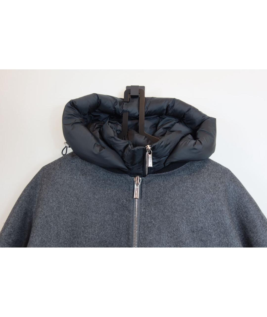 MOORER Серая кашемировая куртка, фото 2