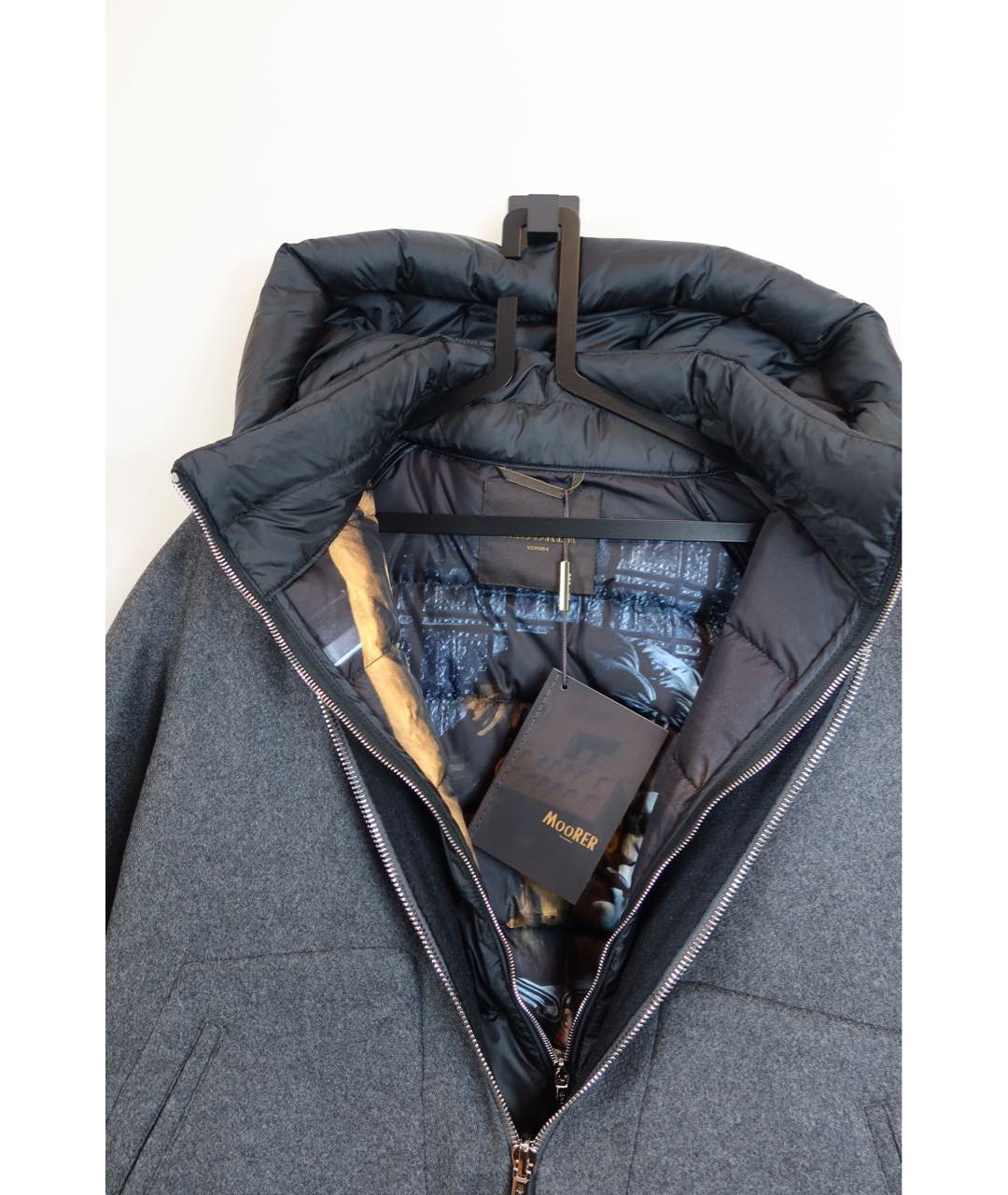 MOORER Серая кашемировая куртка, фото 5
