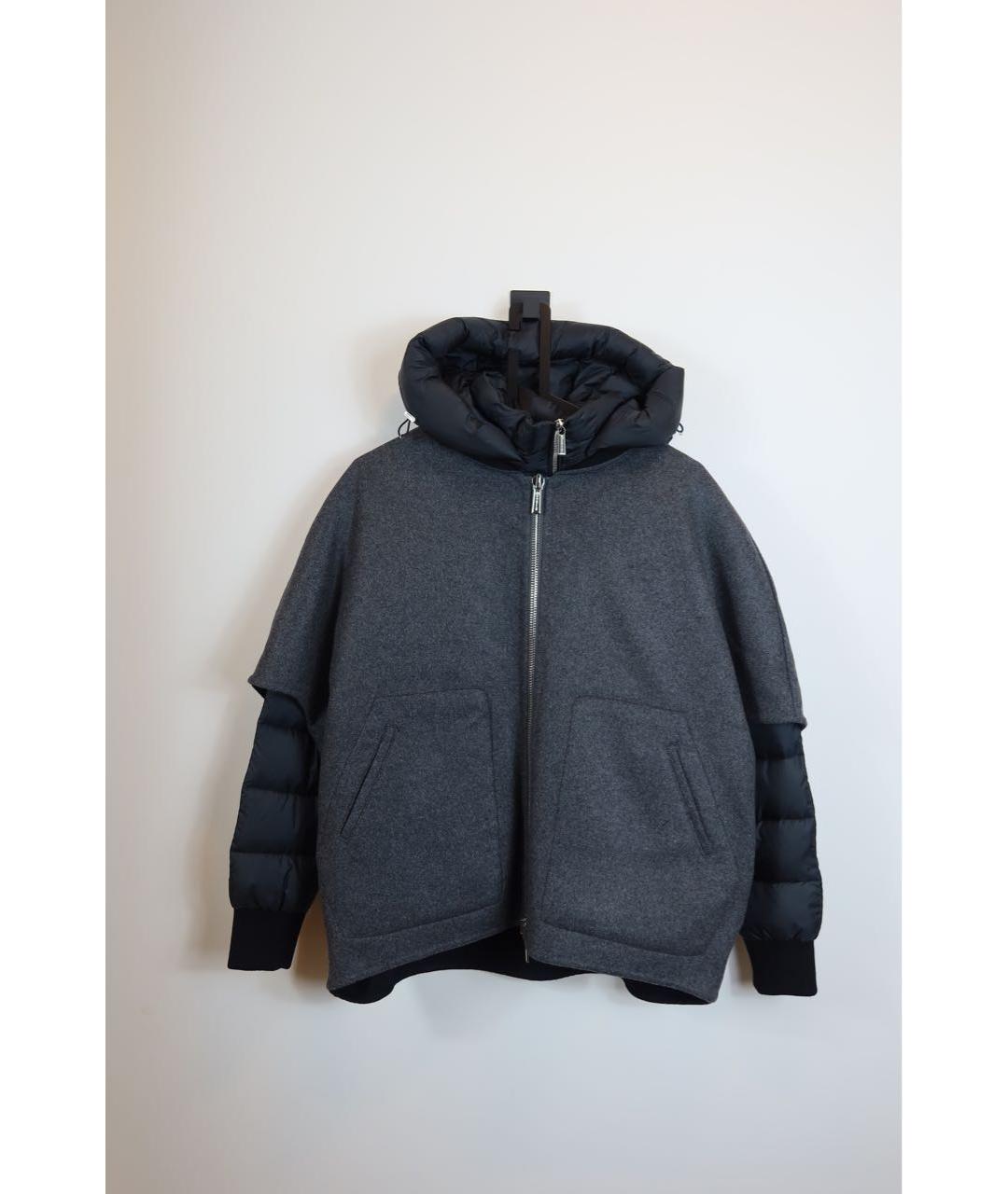 MOORER Серая кашемировая куртка, фото 7