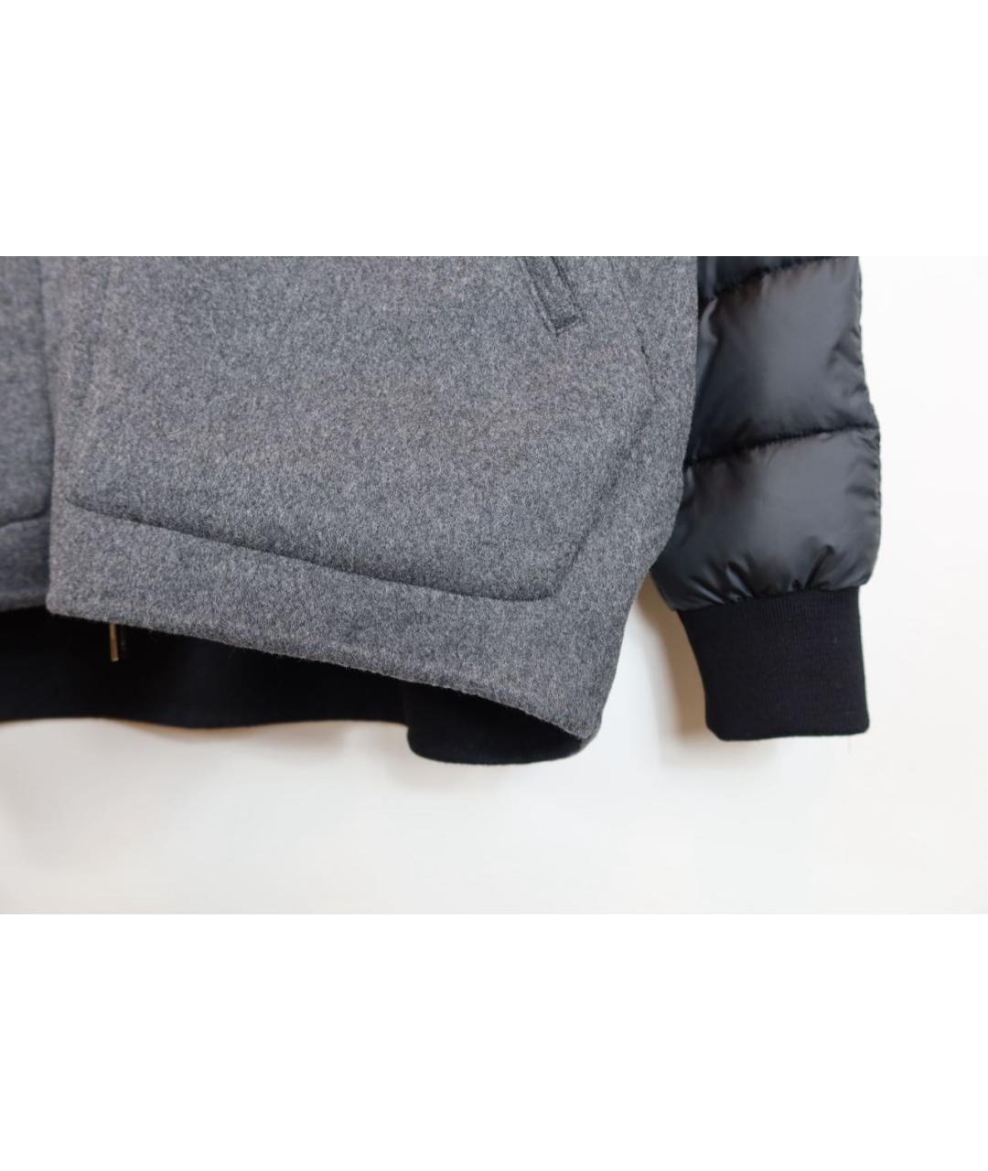 MOORER Серая кашемировая куртка, фото 3