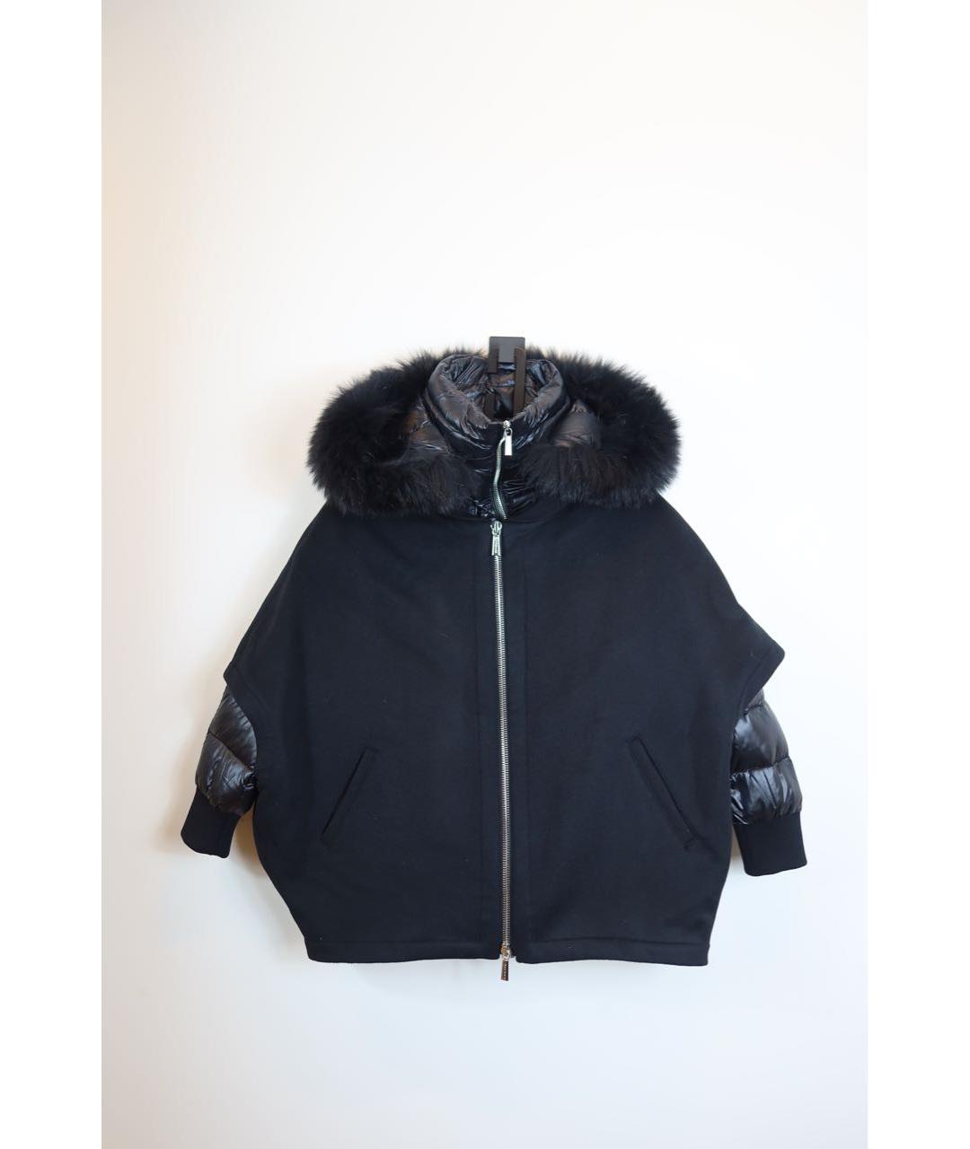 MOORER Черная кашемировая куртка, фото 7