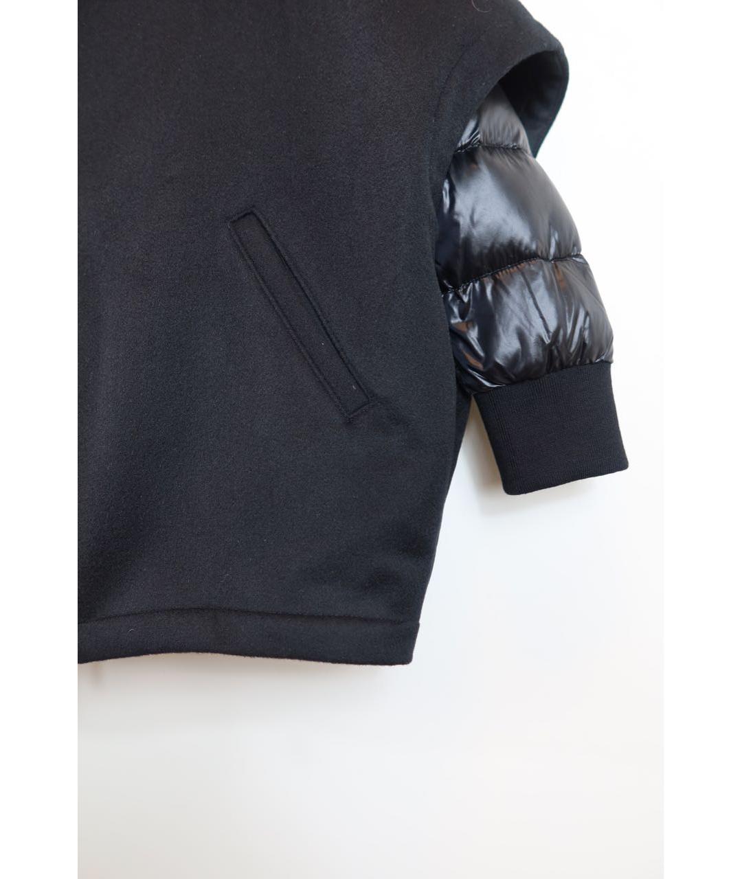 MOORER Черная кашемировая куртка, фото 3