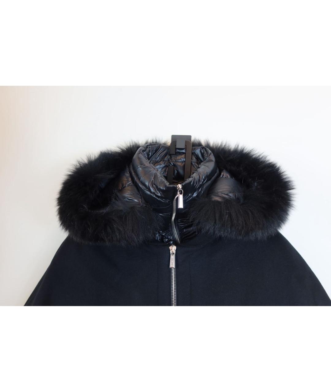 MOORER Черная кашемировая куртка, фото 2