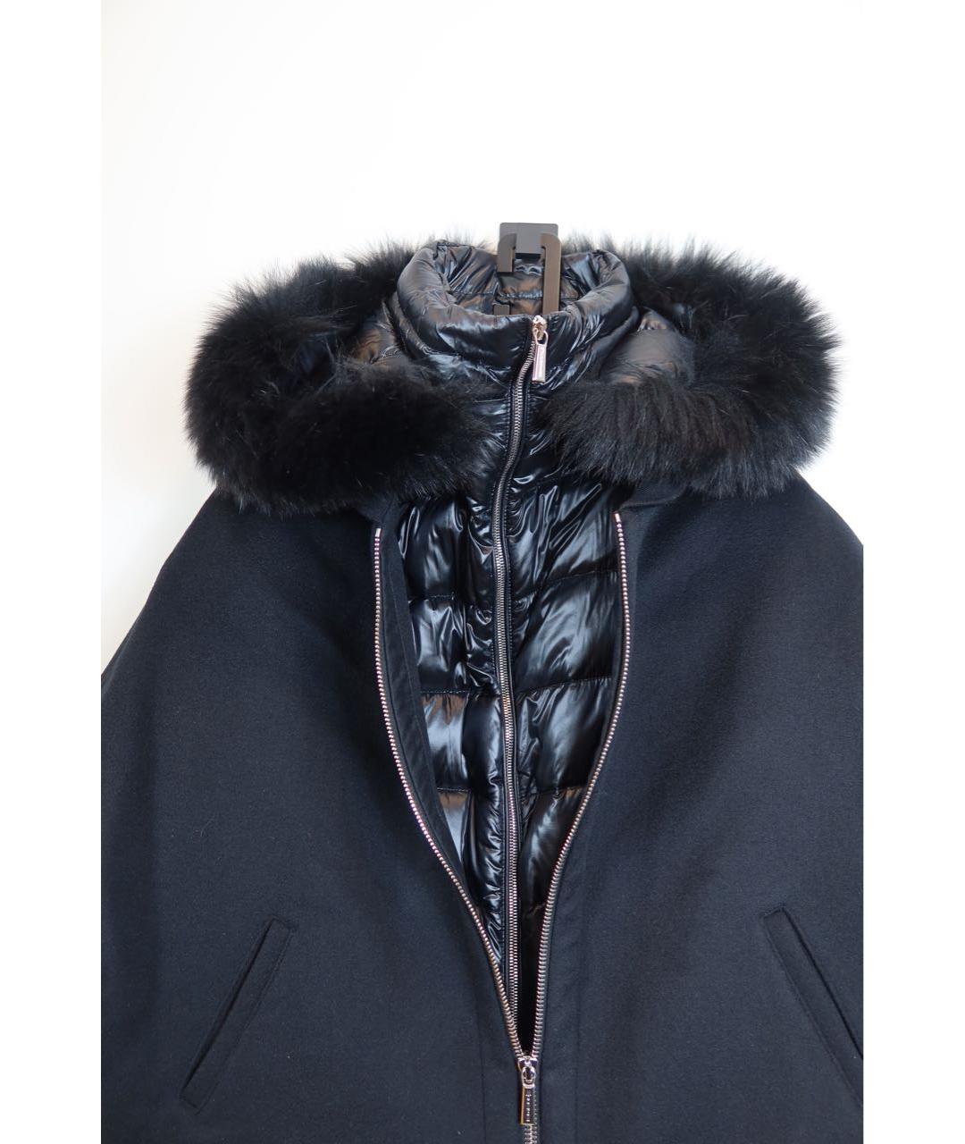 MOORER Черная кашемировая куртка, фото 4