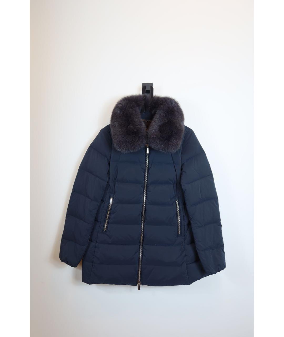 MOORER Темно-синий пуховик, фото 7