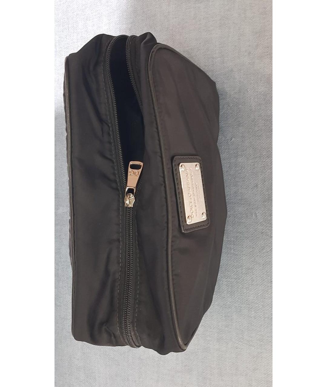 DOLCE&GABBANA Черная барсетка, фото 6