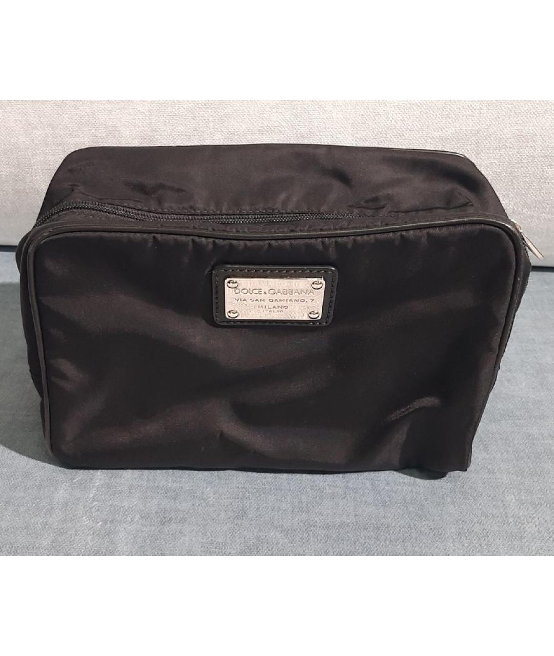 DOLCE&GABBANA Черная барсетка, фото 10