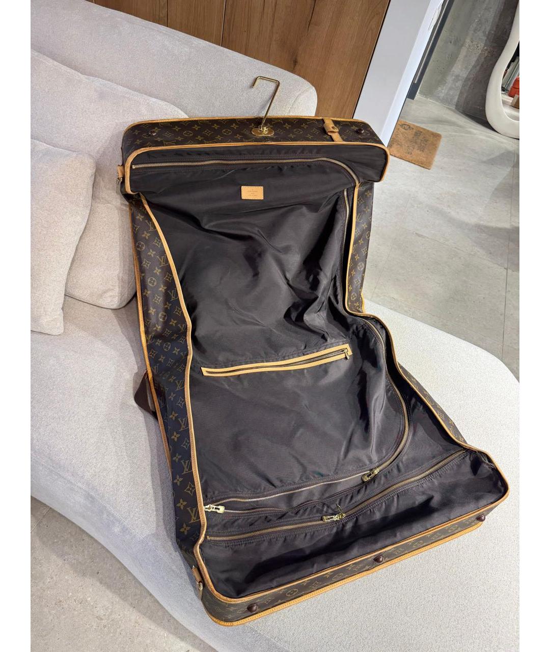 LOUIS VUITTON Коричневая дорожная/спортивная сумка, фото 2