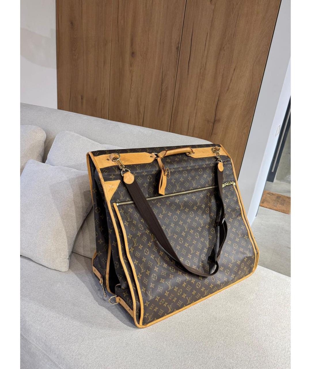 LOUIS VUITTON Коричневая дорожная/спортивная сумка, фото 4