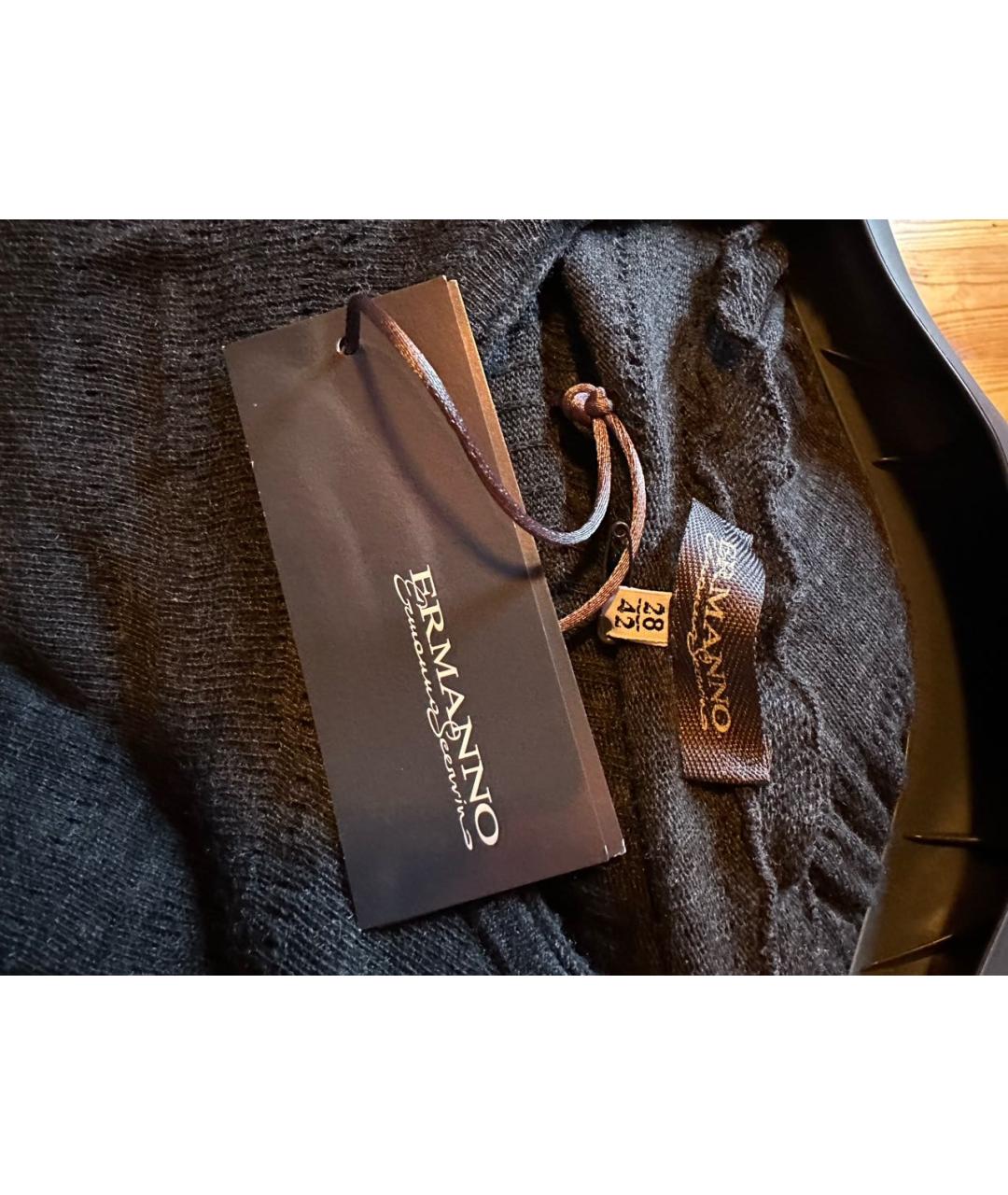 ERMANNO SCERVINO Серое полиамидовое повседневное платье, фото 3